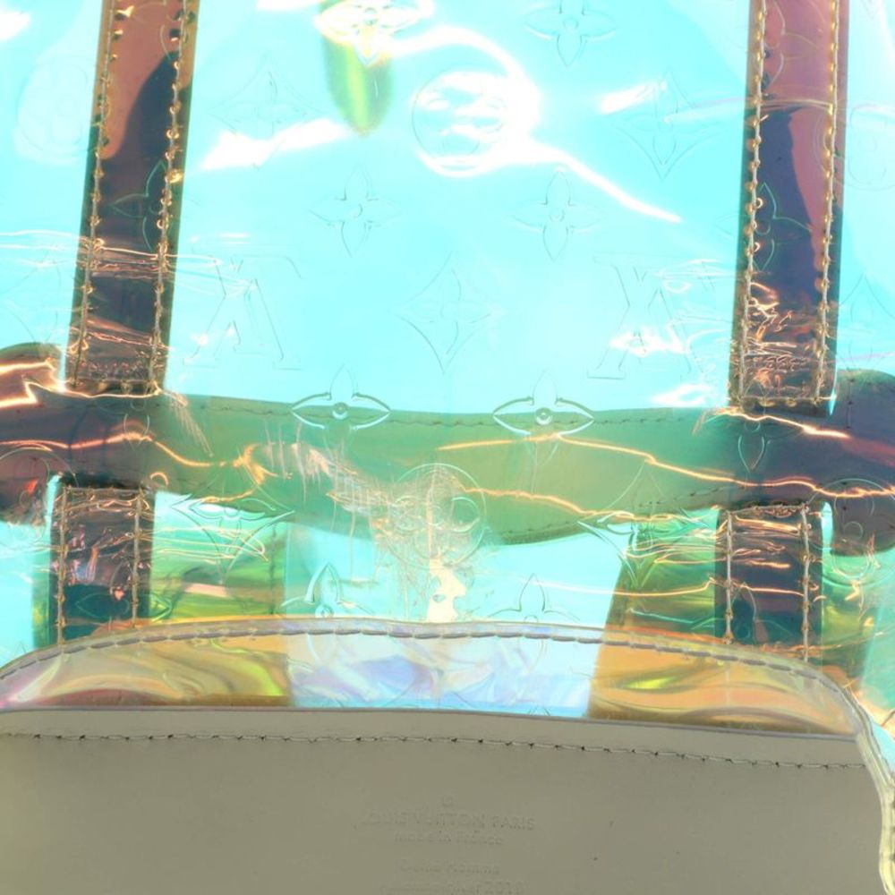 Louis Vuitton Christopher Backpack Limited Edition Monogram Prism PVC GM - Picture 6 of 8